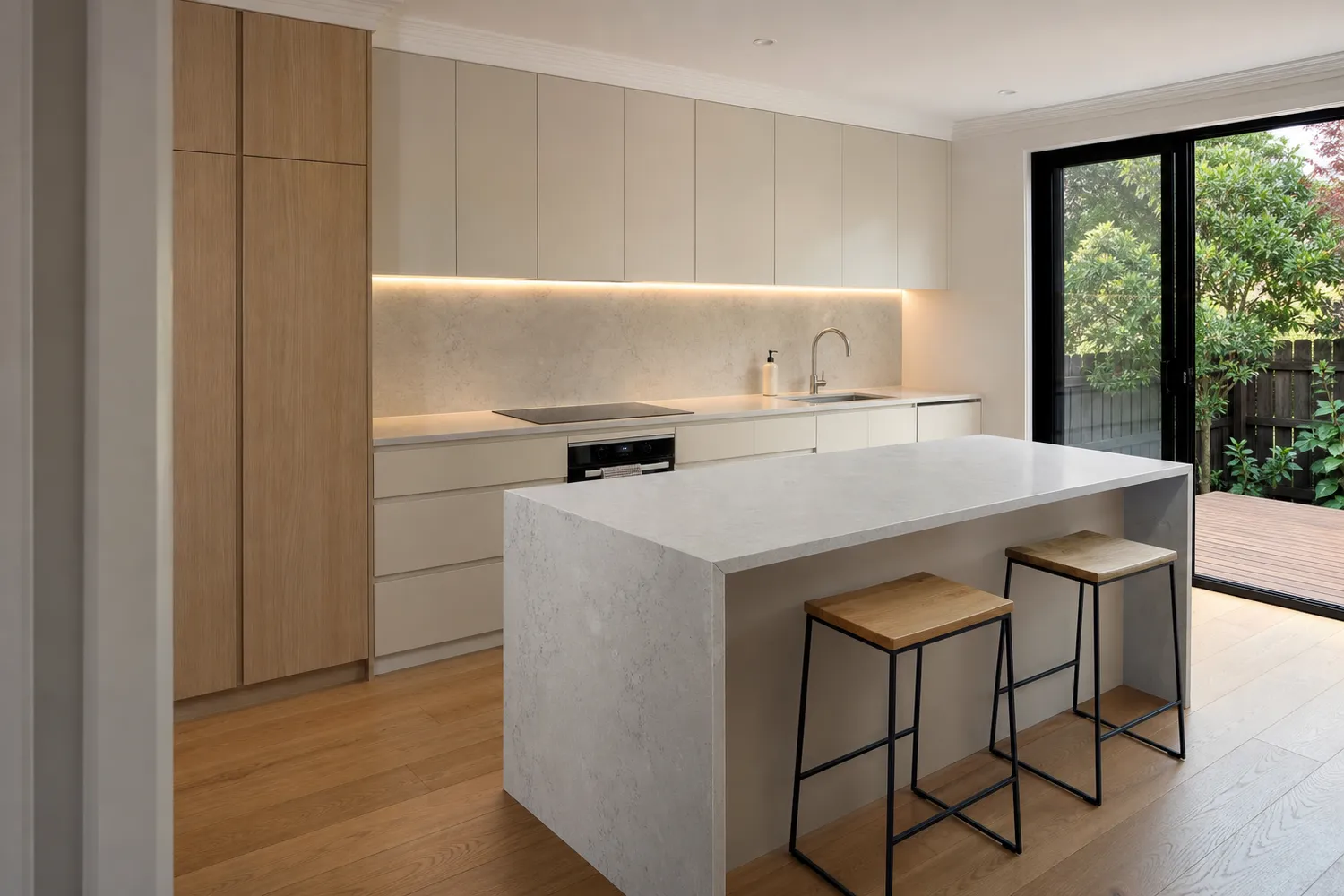 Completed Bluestone renovation detail